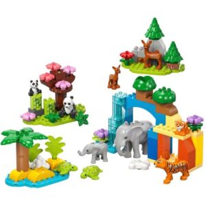 Lego Duplo® 10446 Wildtier-Familien 3-in-1-Set mehrfarbig