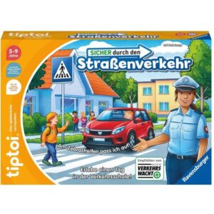 Ravensburger Tiptoi Lernspiel Sicher durch den Straßenverkehr mehrfarbig