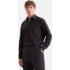 seidensticker Regular Business Hemd Uni Schwarz 46