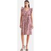 seidensticker Verspieltes Kleid mit Rüschen Rosa/Pink 34