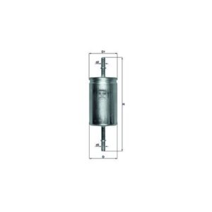 Mahle Kraftstofffilter Kl559 Leitungsfilter 182mm Für Ford Volvo Asia & Oceania Mazda