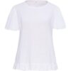 MODERNE HAUSFRAU Damen Bluse „Roma“ S weiss