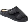 Pimed Klettpantoffel mit Schurwolle 38 grau