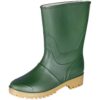 MODERNE HAUSFRAU Thermo-Gummistiefel 41 beige   gruen