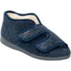 Pitzi Hausschuh mit Schurwolle 40 blau