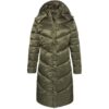 wedolina Winter-Steppmantel 2in1 „Elsa“ gruen XXL Damen