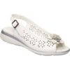 wonderwalk ﻿Komfort-Sandalette „Rose“ weiss 40 Damen