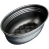 ZENKER Brotbackform, oval schwarz