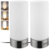 monzana® Tischlampe Lumo 2er-Set Weiß