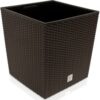 Deuba® Blumentopf Rato Low Umbra 39x39x40,5cm