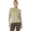 Asics Road Seamless Damen Longsleeve, grün XS
