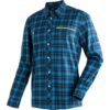 Maier Sports Kasen Herren Hemd, blau 56