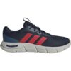 Adidas Cloudfoam Flex Laces Shoes Herren Freizeitschuhe, blau, Größe 44 ⅔ 44 ⅔