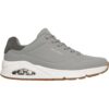 Skechers Uno – Suited on Air Herren Freizeitschuhe, grau, Größe 44 44