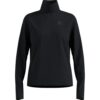 Odlo Essential Thermal Damen Rollkragenpullover, schwarz L