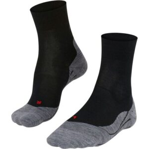 Falke Running 4 Endurance Wool Damen Socken, schwarz 39-40