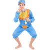 KARNEVAL-MEGASTORE Lustiges Babykostüm für Herren blau-orange – male