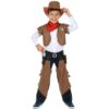 KARNEVAL-MEGASTORE Cowboy Kinder-Kostüm braun-schwarz
