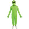 PTIT CLOWN Alien Kostüm Grün für Erwachsene