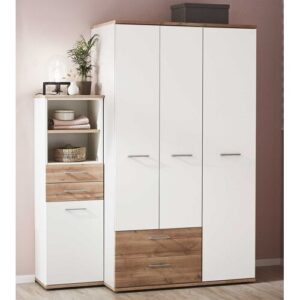 Priess New York Kleiderschrank mit Schubladen