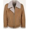 Hollert Lammfelljacke James Beige Größe: L male
