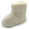 Hollert Hausschuhe aus Merinowolle Schnuffi Weiß Schuhgröße: EUR 35/36 female