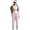 Damen Jogginghose Nike Studio – Violet – female – Size: L