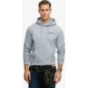 79.99 Superdry Herren Athletic Essentials Hoodie Blue – Größe: XL