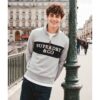 79.99 Superdry Herren Company Logo Sweatshirt mit Lockerer Passform Dark Grey – Größe: L