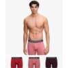 39.99 Superdry Herren & Co Boxer Triple Pack Red – Größe: L