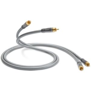 QED PERFORMANCE AUDIO 40i – Stereo Cinchkabel, RCA   Neu 1,0 m