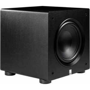 Elac PS500 Schwarz – Bassreflex 500 Watt Aktiv-Subwoofer   Neu