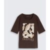 T-shirt feminine basic with pr female