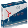 TonerPartner ToMax Premium ersetzt Brother LC-421 C Tintenpatrone, cyan
