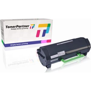 TonerPartner Kompatibel zu Lexmark 56F2H00 Tonerkartusche, schwarz