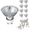 LIIYIELA 6er-pack Gu10 35w Halogenlampen, Dimmbar, Warmweiß, Hohe Helligkeit