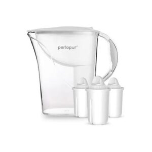 PearlCo GmbH Wasserfilter Standard (2,4l) inkl. 3 Filterkartuschen weiß