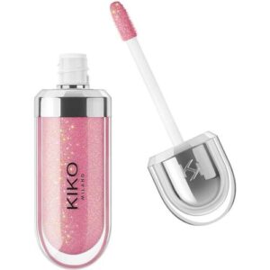 KIKO Milano 3D Hydra Lipgloss 6,5 ml (Verschiedene Farbtöne) – 26 Sparkling Hibiscus Pink
