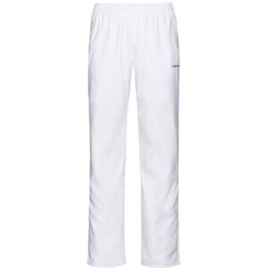 HEAD Club Trainingshose Jungen – Weiß, Silber  male