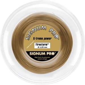 Signum Pro Firestorm Metallic Saitenrolle 100m – Gold