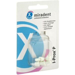 Miradent Ersatz Spitzbürsten I-prox P weiss soft