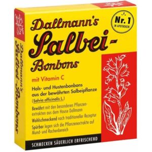 Dallmann’s Salbeibonbons mit Vitamin C .
