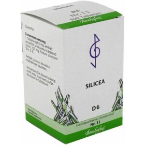 Bombastus Biochemie 11 Silicea D6 Tabletten