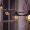 Lights4fun 6er Solar Lichterkette Retro
