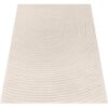 teppich.de Moderner-teppich Aurora creme 80×150 cm Creme