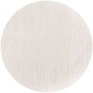 teppich.de In- & outdoor-teppich Cotara creme 200 cm rund Creme