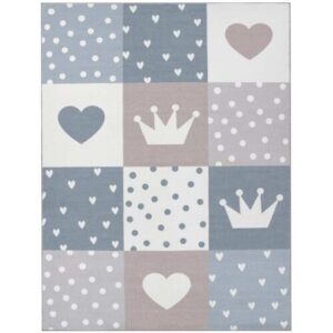 teppich.de Kinderteppich Eliza beige 80×150 cm Beige