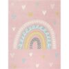 teppich.de Kinderteppich Ninique pink 133 cm quadrat Pink