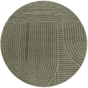 teppich.de In- & outdoor-teppich Cotara grün 120 cm rund Grün