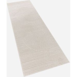 teppich.de In- & outdoor-teppich Cotara creme 80×150 cm Creme